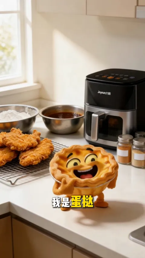 厨房 IP · 拟人美食 · 视频实际画面