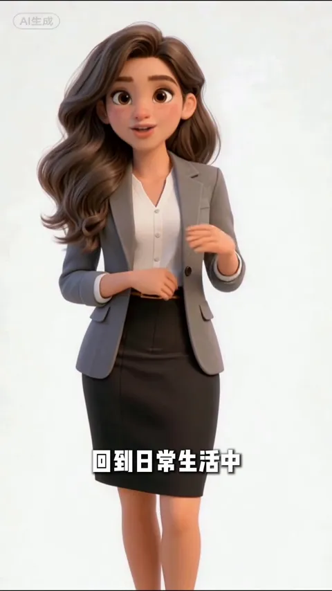听力服务 · 数字人介绍 · 视频实际画面
