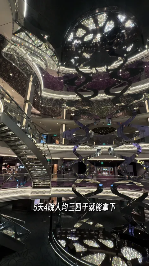 邮轮旅行 · 空间漫游 · 视频实际画面