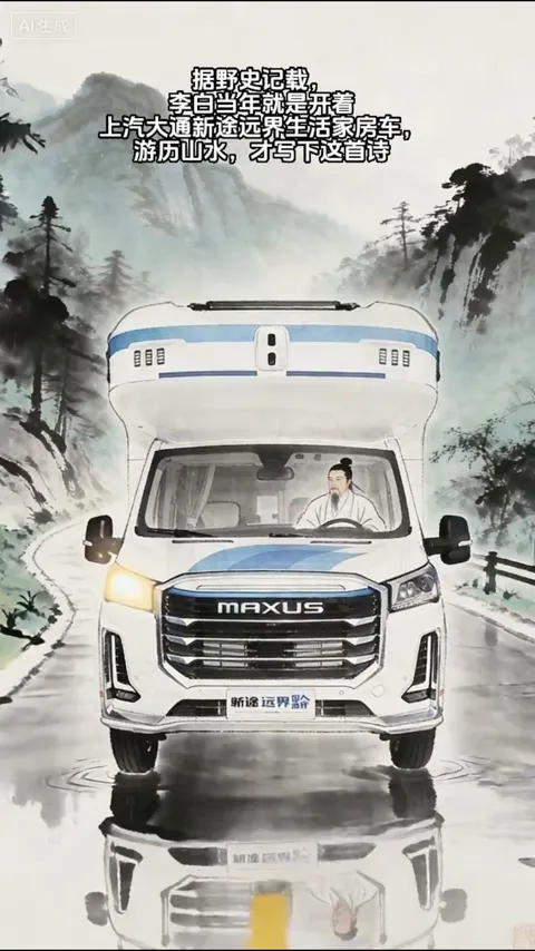 房车旅行 · 水墨诗意 · 视频实际画面