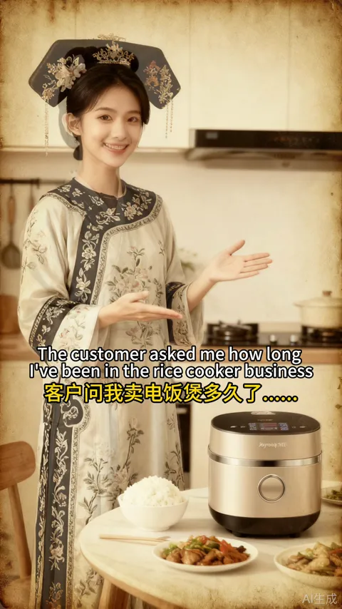 古风厨房 · 反差叙事 · 视频实际画面