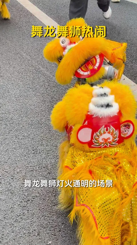 饮料创意 · 醒狮迎新 · 视频实际画面